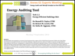 Energy Audit and Retrofit Analysis at the EEB Hub
