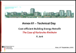 Cost-efficient Building Energy Retrofit: The Case of Karlsruhe-Rintheim