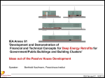 Development and Demonstration of Financial and Technical Concepts for Deep Energy Retrofits for Government/Public Buildings and Building Clusters