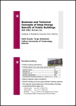 Modeling Results from Estonia - ?Business and Technical Concepts of Deep Energy Retrofit of Public Buildings