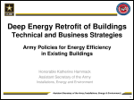 Army Policies to Energy Efficiency in Existing Buildings